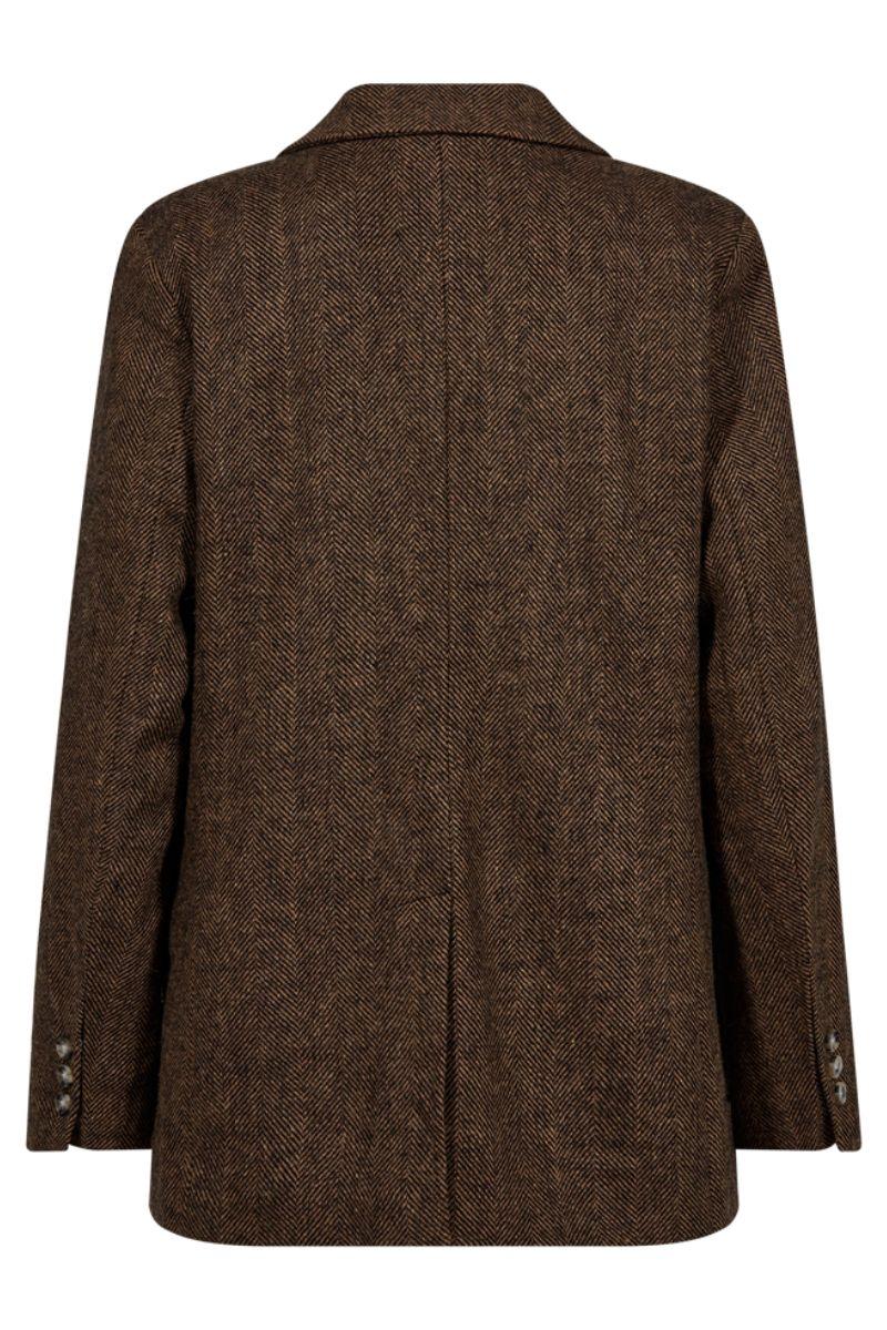 Zango Jacket 206571 | Coffee Bean W. Black | Jakke fra Freequent - Image 5