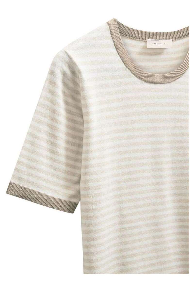 Zanti Pullover 207615 | Star Off-White W. Silver Mink | Strik fra Freequent - Image 3