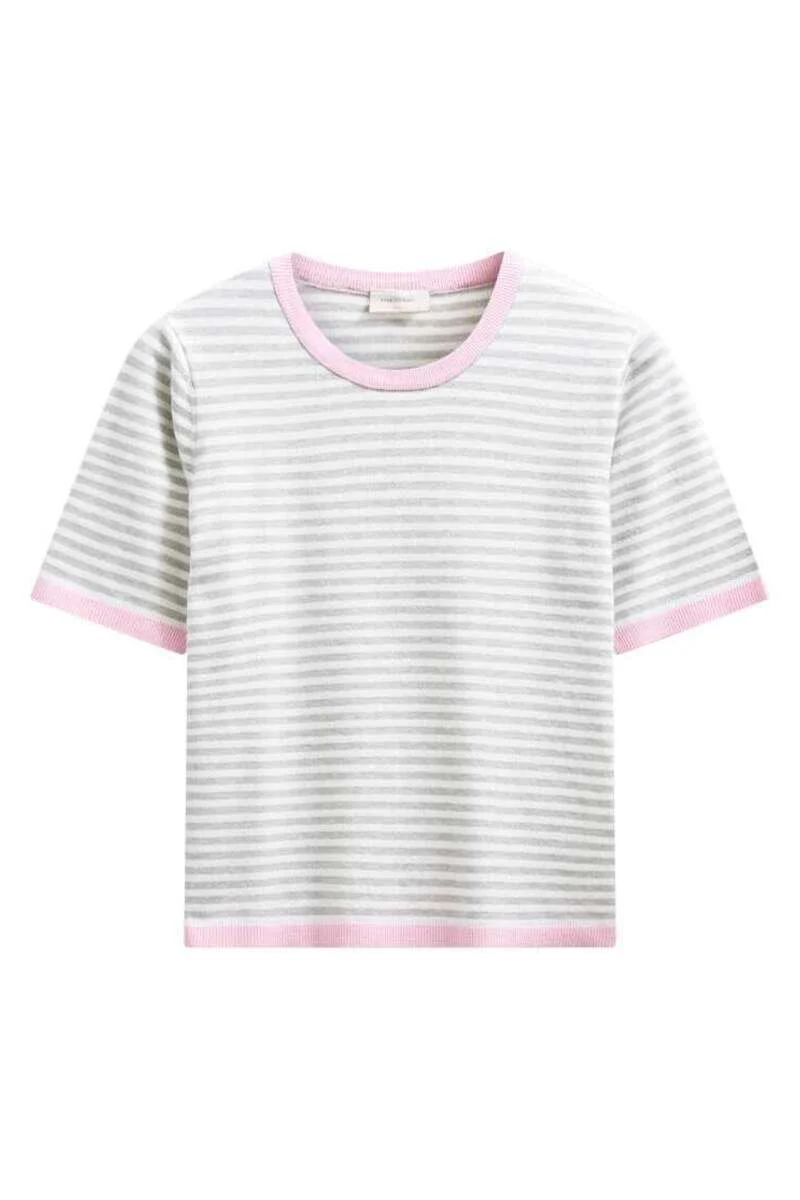 Zanti Pullover 207615 | Star Off-White W. Sweet Lilac | Strik fra Freequent - Image 2