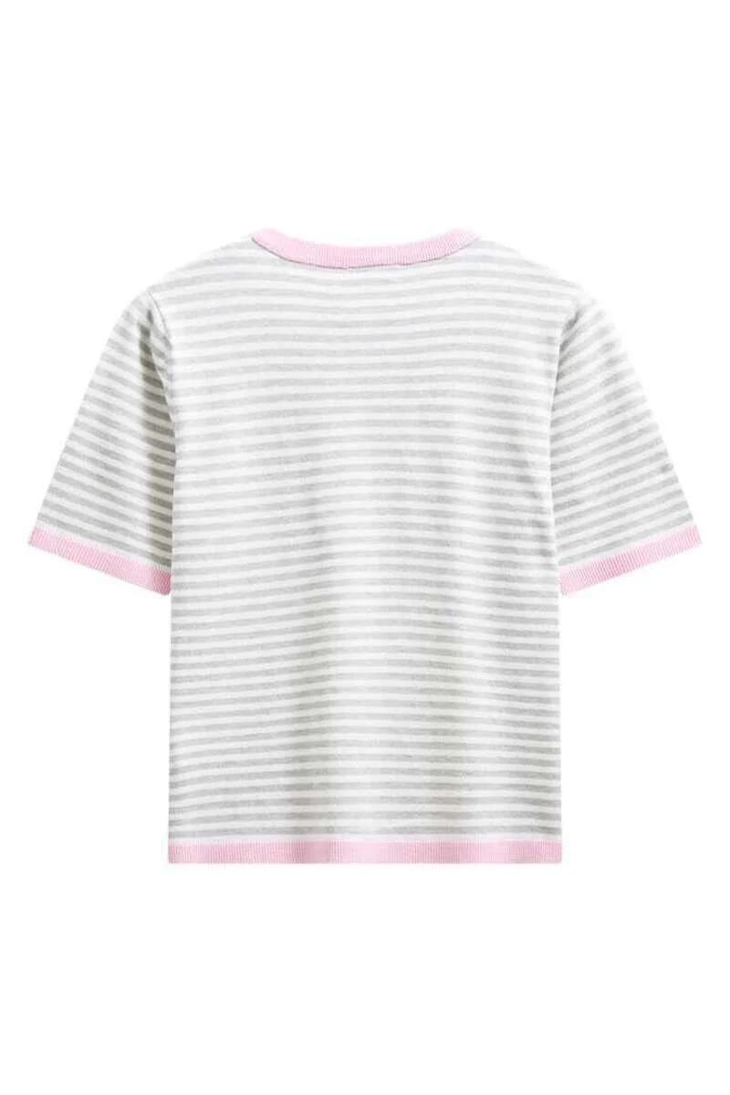 Zanti Pullover 207615 | Star Off-White W. Sweet Lilac | Strik fra Freequent - Image 5