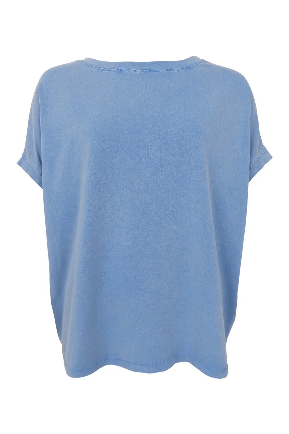 Zelda Vintage Tee | Lt. Blue | Bluse fra Black Colour