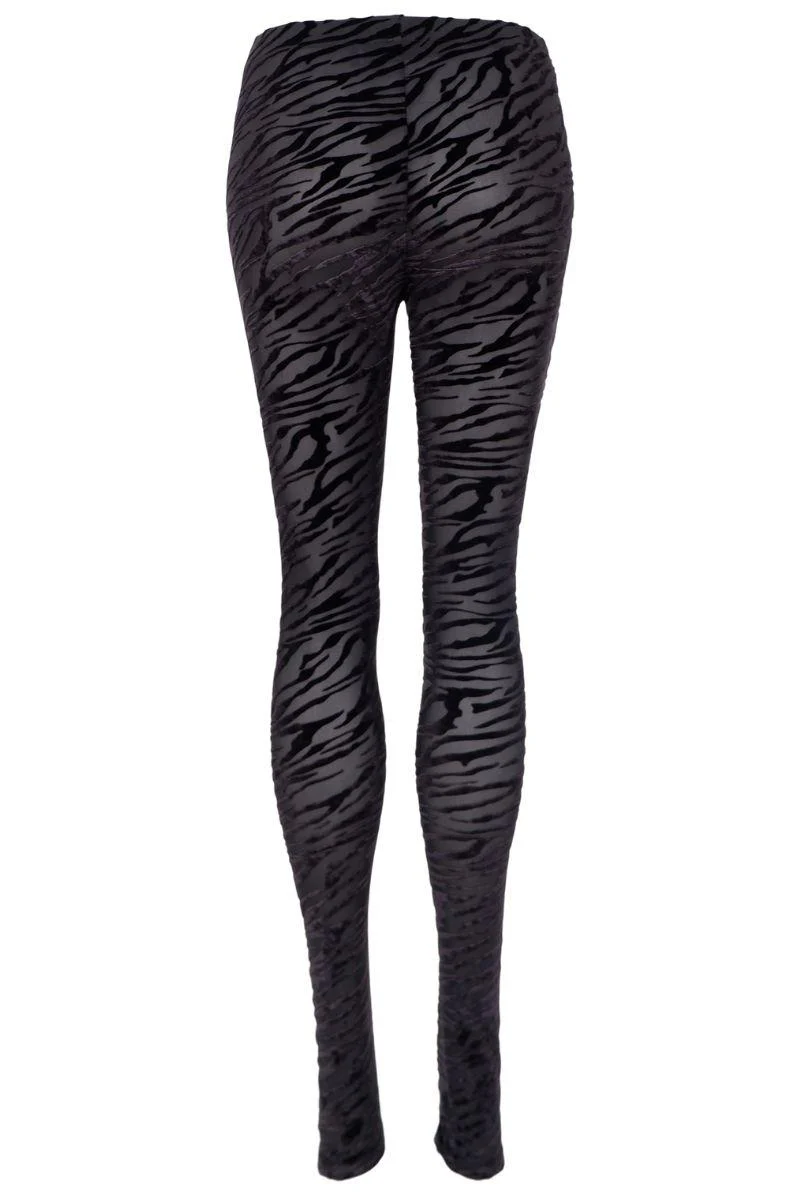 Zenia Mesh Leggings | Black | Leggings fra Black Colour - Image 2