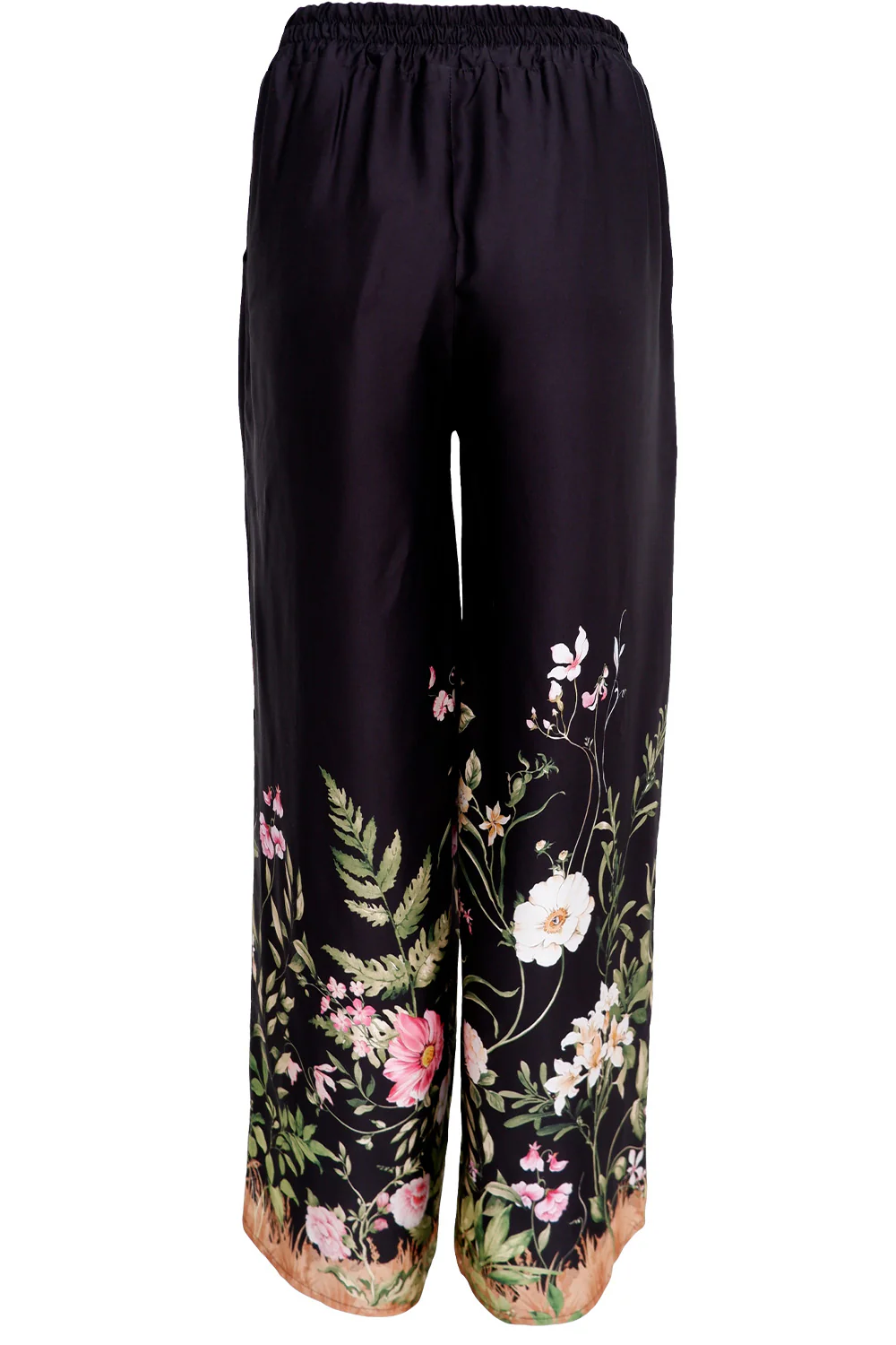 Zennia Pant | Black Flower | Bukser fra Black Colour - Image 5