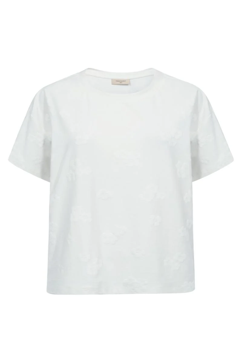 Ziprea Tee 207647 | Star Off-White | T-Shirt fra Freequent